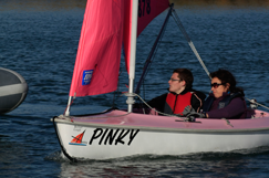 Pink Access Dinghy