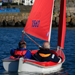 Red Access 303 Dinghy Sailing in Carrickfergus Harbour
