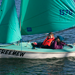 Green Access 303 Dinghy sailing in Carrickfergus Harbour