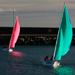 Orange Access 303 Dinghy Sailing in Carrickfergus Harbour