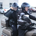 One of our volunteers getting a go on one of the motorbikes