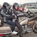 One of our volunteers getting a go on one of the motorbikes